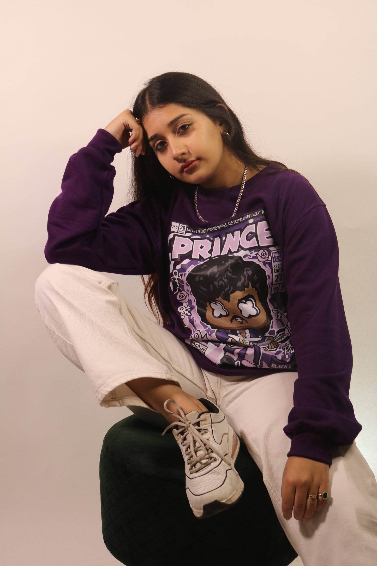 Purple Sweatshirt