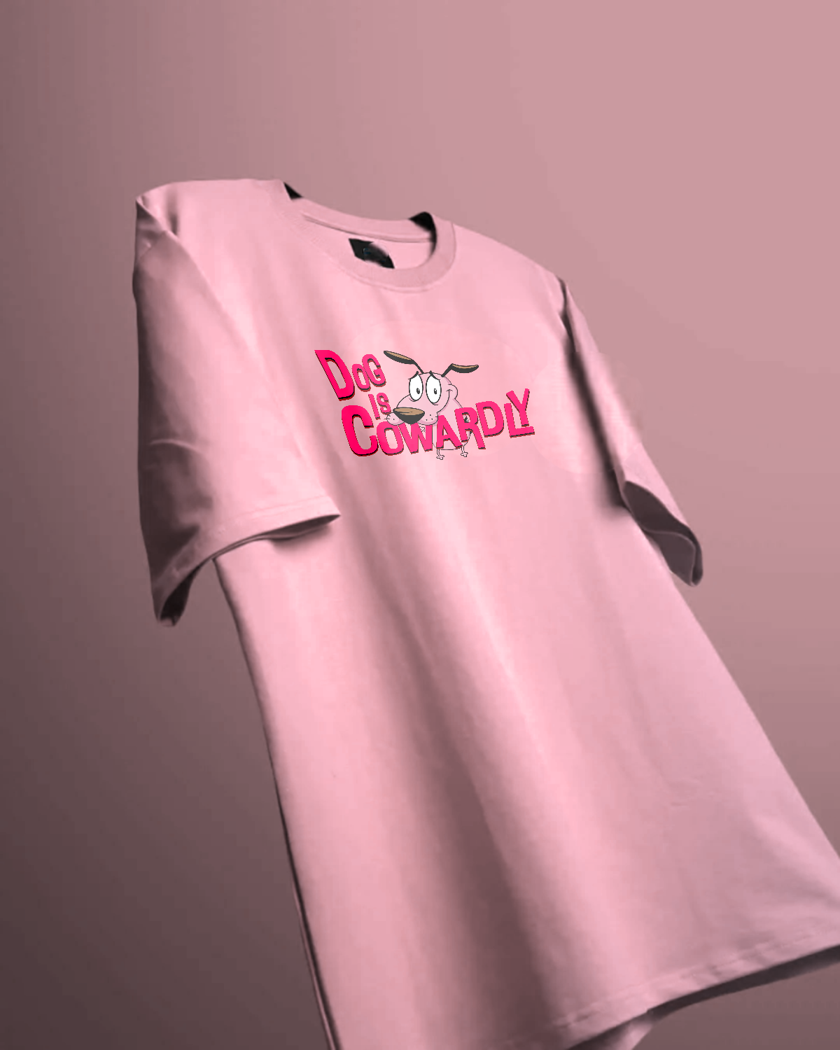 Dog is Cowardly Unisex Tshirt