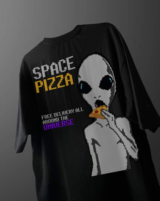 Space Pizza unisex Tshirt