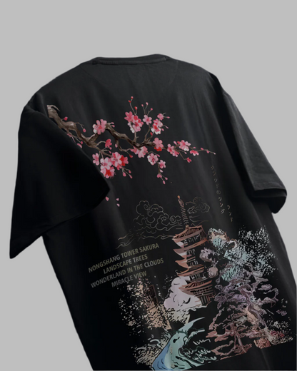 Sakura Unisex Tshirt