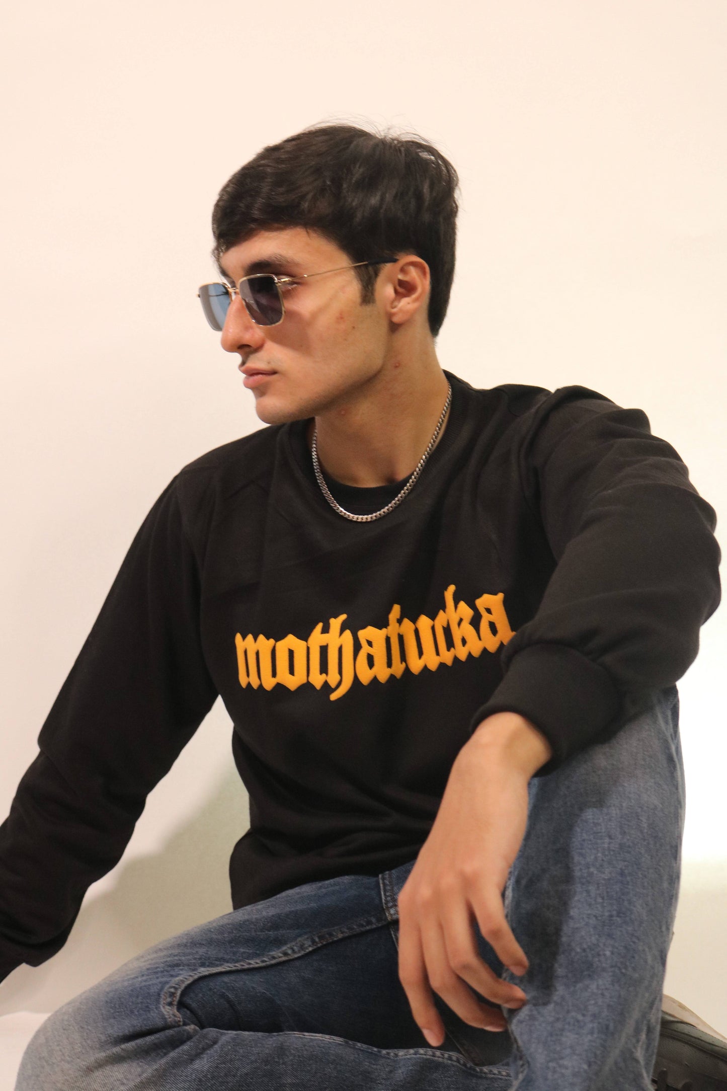 Mothafucka Black Sweatshirt
