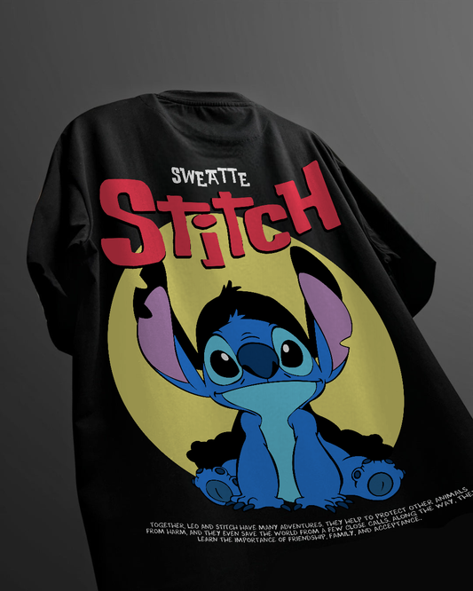 Stich Oversized Unisex Tshirt