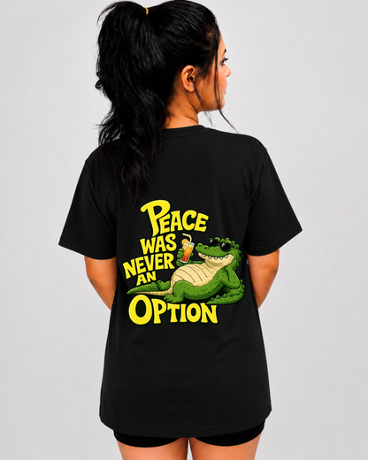 Peace Option Unisex Tshirt
